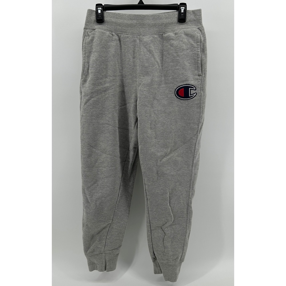 Champion Authentic Athleticwear Gray Jogger Sweatpants Drawstring Unisex‎ Medium